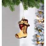Gilde Vánoční ozdoba Howdy, kovbojský klobouk a bota, 10 cm – Hledejceny.cz