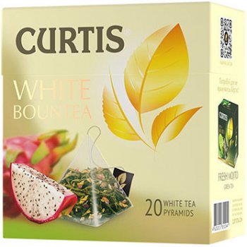 Curtis bílý čaj White Bountea pyramidy 20 ks