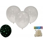 wiky Balónek nafukovací 30 cm svítící ve tmě sada 211726 – Zboží Dáma