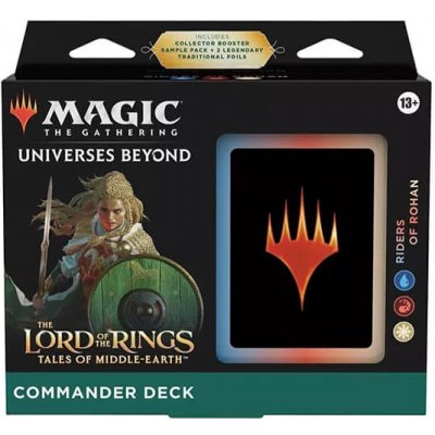 Wizards of the Coast Magic: The Gathering LOtR: Tales of Middle-Earth CD Riders of Rohan, Commander Deck