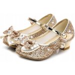 Lesklé střevíčky balerínky návštěvní botičky pro dívku – Zboží Mobilmania