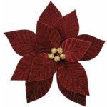 Umělý gel, vánoční hvězda Christmas Touch, červená, 30 cm – Hledejceny.cz