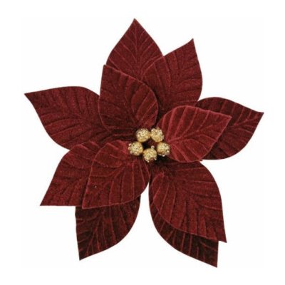 Umělý gel, vánoční hvězda Christmas Touch, červená, 30 cm – Hledejceny.cz