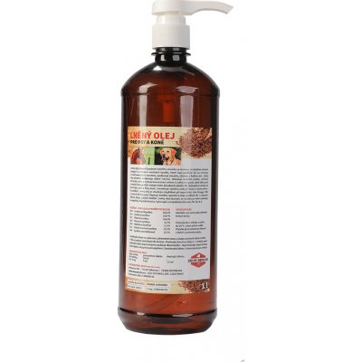 Lněný olej 1000 ml – Zboží Dáma