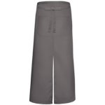 Link Kitchen Wear Bistro zástěra X962T Dark Grey Pantone 431 100x100cm – Hledejceny.cz