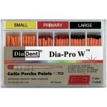 DiaDent Čepy gutaperčové speciální Dia-ProW ML165-691 - Sort.: malá/primární/velká – Hledejceny.cz