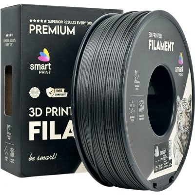 Smart Print PA12 + CF15 černá 1.75mm 1kg – Hledejceny.cz