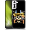 Pouzdro a kryt na mobilní telefon Samsung Pouzdro Head Case Samsung Galaxy S21 5G Guns N' Roses Lebka