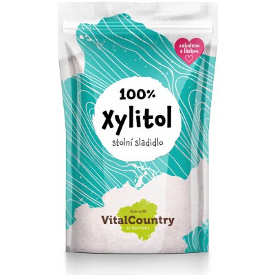 Vital Country Xylitol březový cukr 1000 g – Zbozi.Blesk.cz