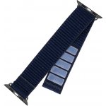 FIXED Nylon Sporty Strap pro Apple Watch 42/44/45mm, tmavě modrý FIXNST2-434-DBL – Zboží Živě