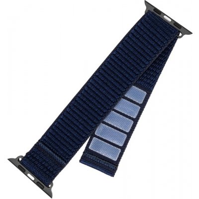 FIXED Nylon Sporty Strap pro Apple Watch 42/44/45mm, tmavě modrý FIXNST2-434-DBL – Zboží Živě