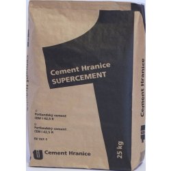 Cement Hranice SUPERCEMENT CEM I 42,5 R 2 Portlandský cement 5 kg