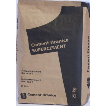 Cement Hranice SUPERCEMENT CEM I 42,5 R 2 Portlandský cement 5 kg