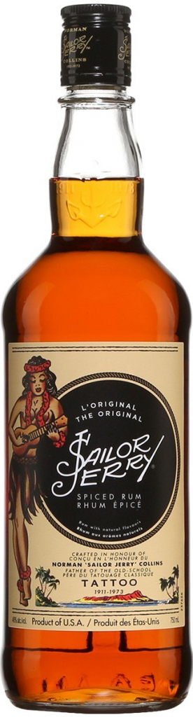 Sailor JERRY SPICED 40% 0,7 l (holá láhev)