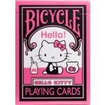Bicycle karty Hello Kitty Black-Pink – Zboží Mobilmania