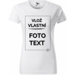 Dámské tričko s potiskem Bílá – Zboží Dáma