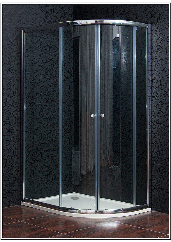ARTTEC KLASIK 120 x 90 cm čiré sklo s vaničkou z litého mramoru STONE levé provedení