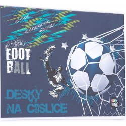 Karton P+P Desky na číslice Fotbal