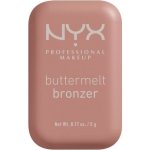 NYX Professional Makeup Buttermelt Bronzer vysoce pigmentovaný a dlouhotrvající bronzer 01 Butta Cup 5 g – Zbozi.Blesk.cz