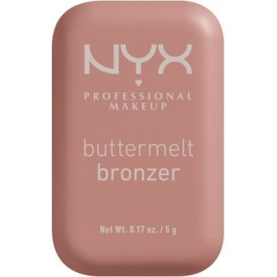 NYX Professional Makeup Buttermelt Bronzer vysoce pigmentovaný a dlouhotrvající bronzer 01 Butta Cup 5 g – Zboží Dáma