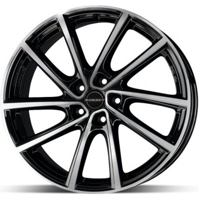 Borbet V 7x19 5x108 ET38 black – Sleviste.cz