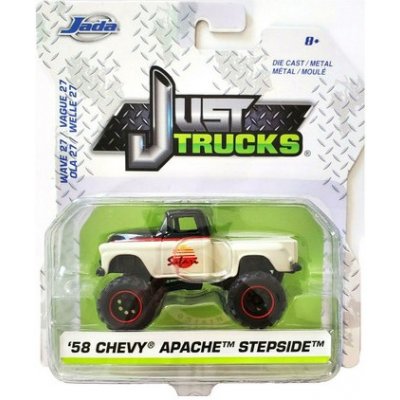 Toys Just Trucks 58 Chevy Apache Stepside White