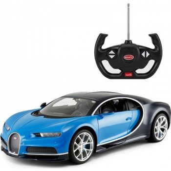 Rastar RC auto Bugatti Veyron Chiron RTR modrá 1:14