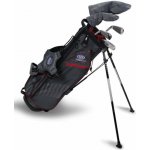 2022 U.S. Kids Golf UL60 (152 cm) WT10-s 5-Club juniorský golfový set, dětské, levé, stand bag (na záda), grafit, standardní – Zboží Mobilmania