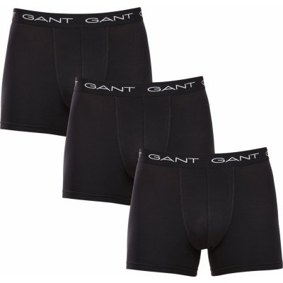Gant 3 Pack pánské boxerky černé 900013004-005 – Hledejceny.cz