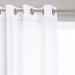 Atmosphera Bílá opona ETAMINE WH 140 x 240 cm univerzální a praktická dekorace velkých oken 120943Z bílý – Hledejceny.cz