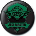 Pyramid International Placka Star Wars - Jedi Master – Zboží Mobilmania