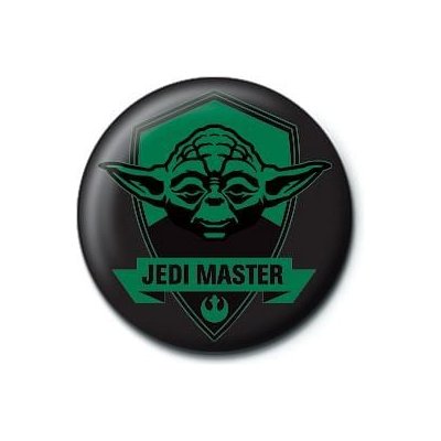 Pyramid International Placka Star Wars - Jedi Master – Zboží Mobilmania