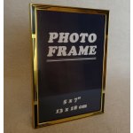 Rámeček MATY 10, alu 13 x 18 cm, zlatý s potiskem – Zboží Živě