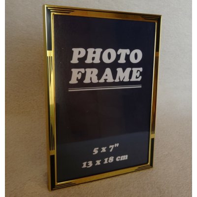 Rámeček MATY 10, alu 13 x 18 cm, zlatý s potiskem – Zboží Živě