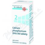 CALCIUM PHOSPHORICUM DHU POR D6 TBL NOB 200 – Hledejceny.cz