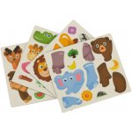 KIK KX5428_1 Magnetické safari zvířata 47 dílků – Zboží Dáma