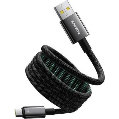 Baseus P10319805111-02 Tungsten USB/USB-C, 1m, černý – Zboží Mobilmania