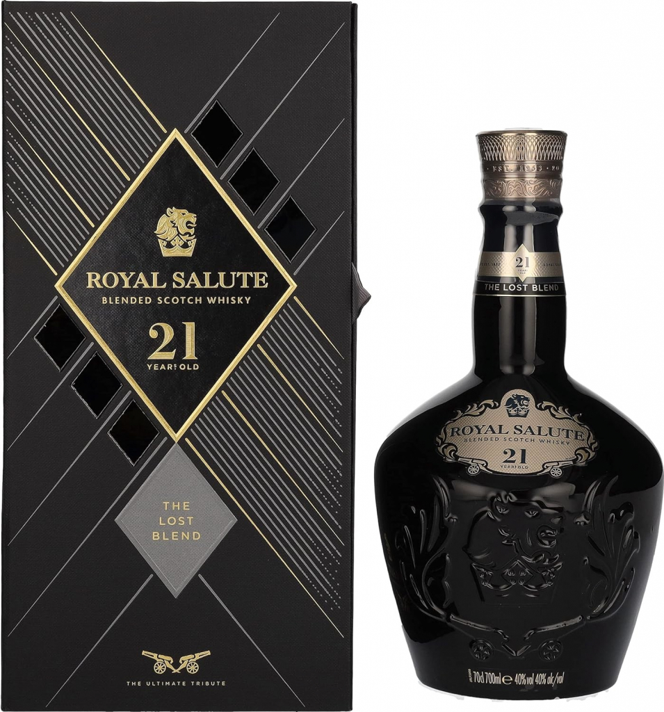 Chivas Regal 21y Royal Salute Peated Blend 40% 0,7 l (karton)