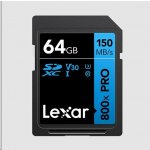 Lexar SDXC Pro 800x 64GB LSD0800P064G-BNNNG – Hledejceny.cz