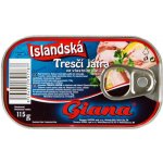 Giana Tresčí játra ve vlastním oleji 115 g – Hledejceny.cz