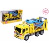 Auta, bagry, technika Wiky vehicles Tahač s autem a efekty 26x10x14 cm