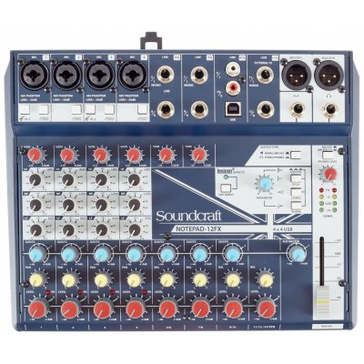 Soundcraft Notepad-12FX – Zbozi.Blesk.cz