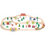 EcoToys vláčkodráha 90 dílků – Zboží Dáma