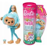 Barbie Cutie Reveal Barbie v kostýmu medvídek v kostýmu delfína HRK25 – Zboží Mobilmania