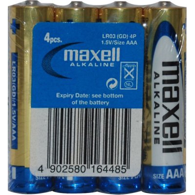 Maxell AAA 4ks 35044014 – Zboží Mobilmania