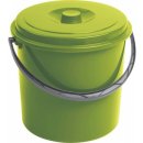 Curver 55162 kbelík s víkem zelený 10 l