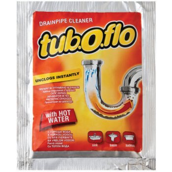 Tub.o.flo čistič odpadů s horkou vodou 1 dávka 100 g