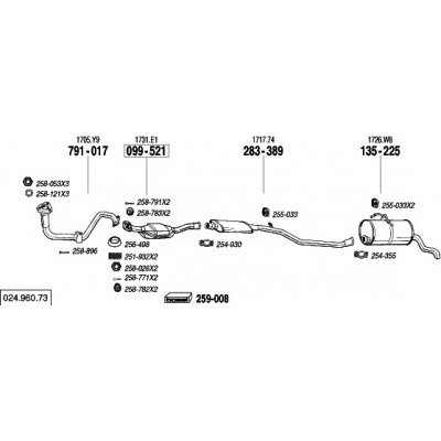 Bosal BS 099-521 – Hledejceny.cz