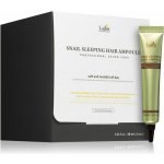 La'dor Noční ampule na vlasy s hlemýždím mucinem Snail Sleeping Hair Ampoule 20 x 20 ml – Hledejceny.cz