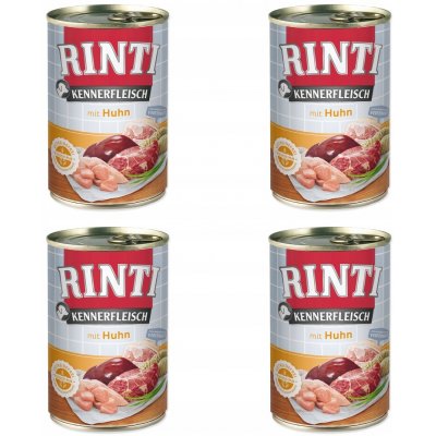 Rinti Kennerfleisch Adult kuře 4 x 400 g – Hledejceny.cz